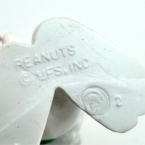 Vintage (2) Snoopy and Woodstock Christmas Tree Ornaments - Picture 13 of 14